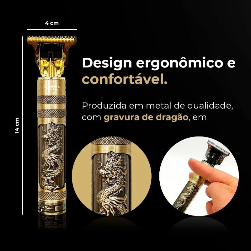 Máquina De Cortar Cabelo, Barba Masculina Designer Aleatório Elétrico Profissional