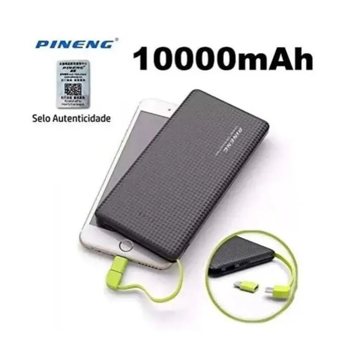 Carregador portátil Power Bank 10.000mAh iphone