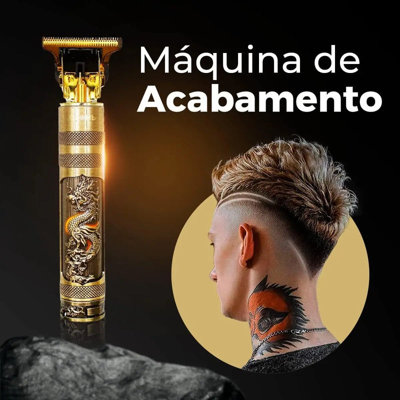 Máquina De Cortar Cabelo, Barba Masculina Designer Aleatório Elétrico Profissional